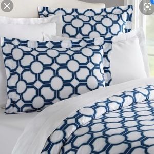 NWT Pottery Barn Nova Geo Duvet and Shams